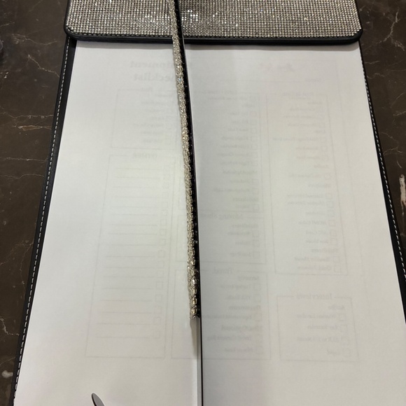 Black Rhinestone Metal  Wreath Hanger - Picture 7 of 7